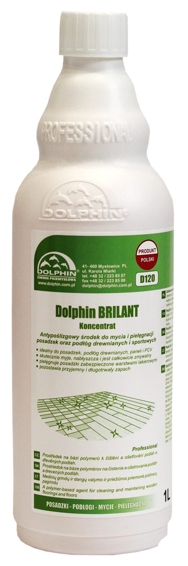DOLPHIN D120 BRILANT 1L (12/360)
