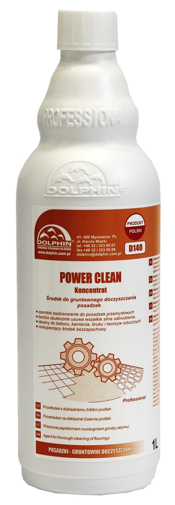 DOLPHIN D140 POWER CLEAN 1L (12/360)