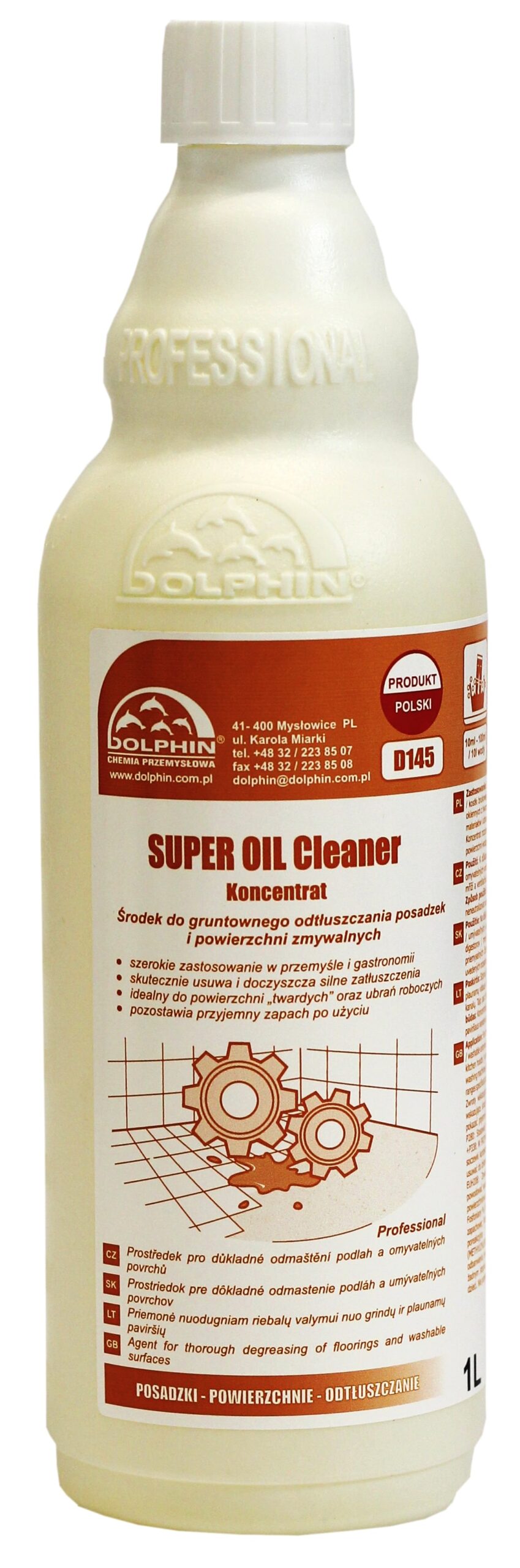 DOLPHIN D145 SUPER oil cleaner 1L (12/360)