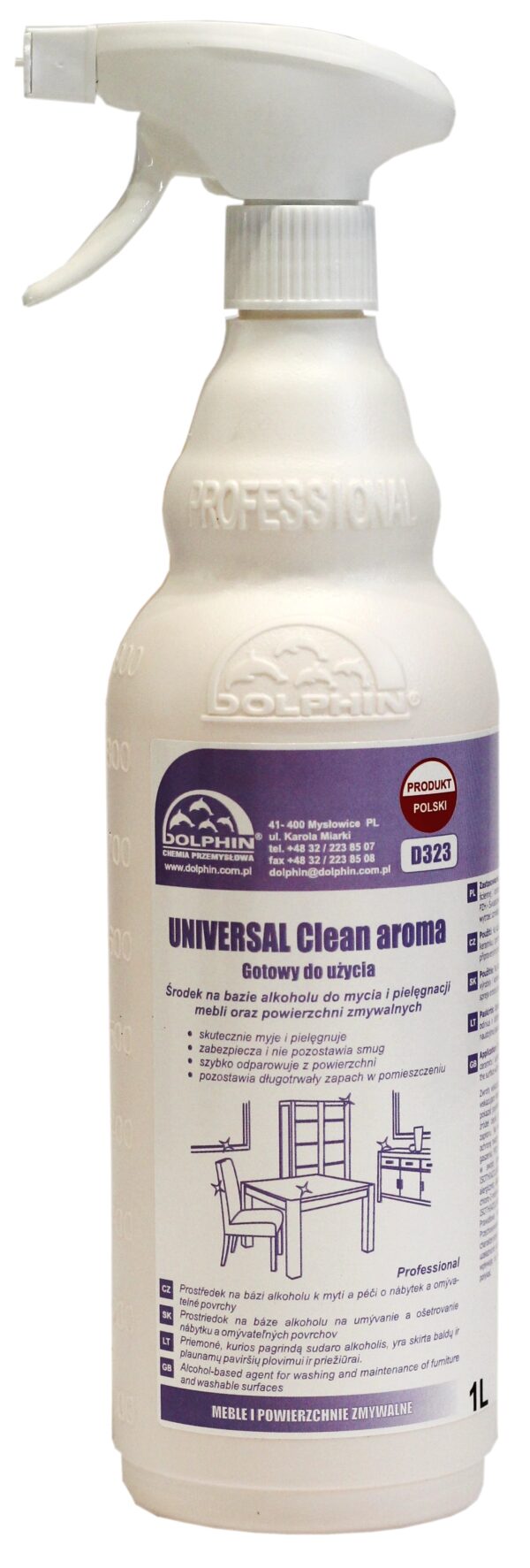 DOLPHIN D323 UNIVERSAL clean aroma 1L (12/360)