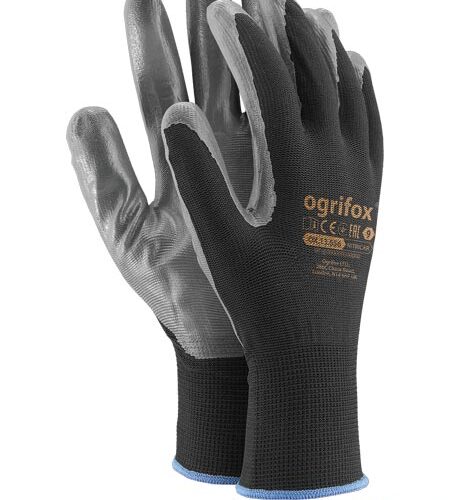 OX-NITRICAR rękawice ochronne WS/BS 09 L (12/240)