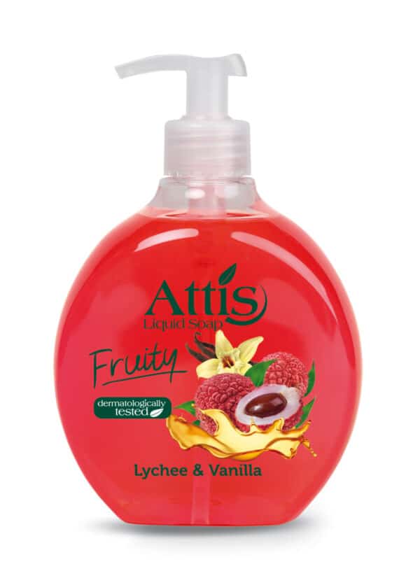 ATTIS Fruity/ Happy mydło w płynie 0,5L pompka (10)