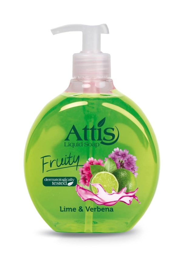 ATTIS Fruity/ Happy mydło w płynie 0,5L pompka (10)