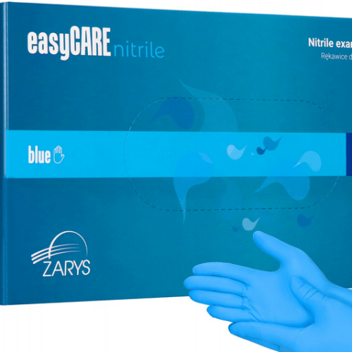 EASY CARE BLUE rękawice nitrylowe PF 10 XL a’100