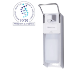 FANECO DOZOWNIK MATALOWY ŁOKCIOWY DO MYDŁA I PŁYNÓW DEZYNF.  0,5L MED500AT