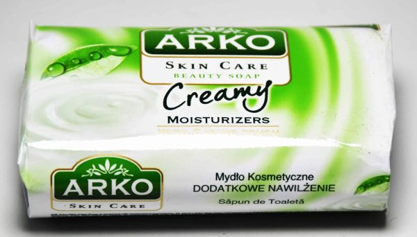 ARKO mydło kostka białe 90g (72) ARKO mydło kostka białe 90g (72)