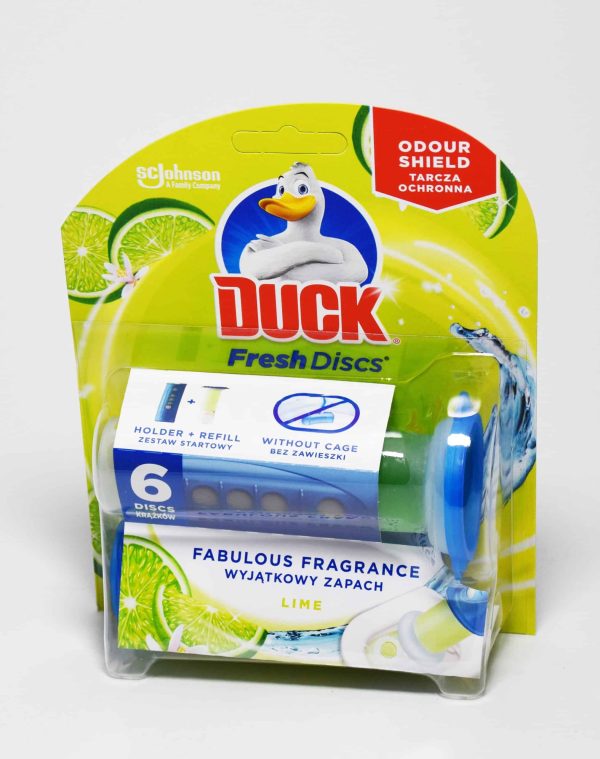 DUCK krążki żelowe do toalet, zestaw, a’6, 36 ml DUCK krążki żelowe do toalet, zestaw, a’6, 36 ml