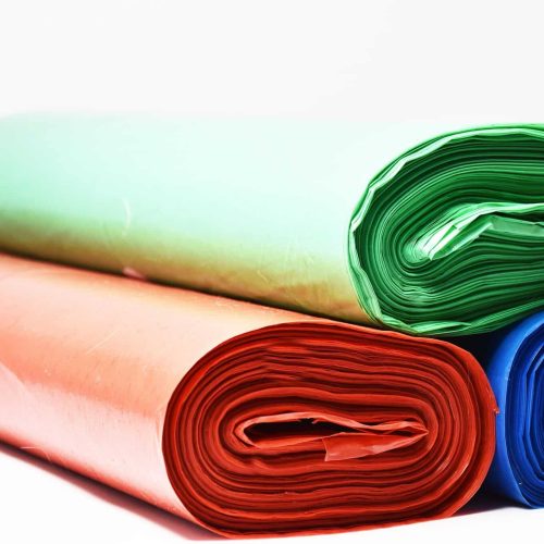 Worki na śmieci 160L a’25 LDPE czerwone