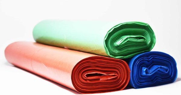 Worki na śmieci 160L a’25 LDPE czerwone
