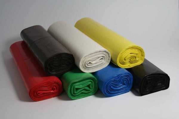 worki na śmieci 35L a’50 LDPE czerwone (10/1500)
