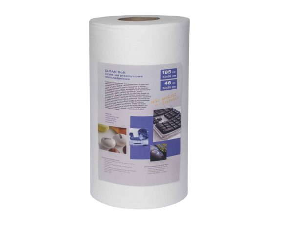 CLEAN SOFT czyściwo przemysłowe w roli, 32×39, 46mb