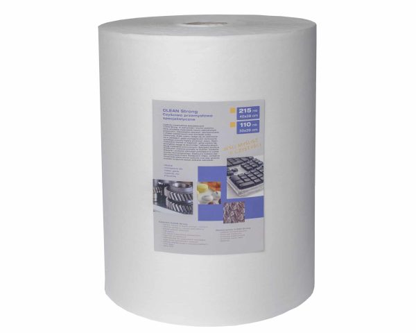 CLEAN STRONG czyściwo przemysłowe w roli, 40x39x551, 185mb