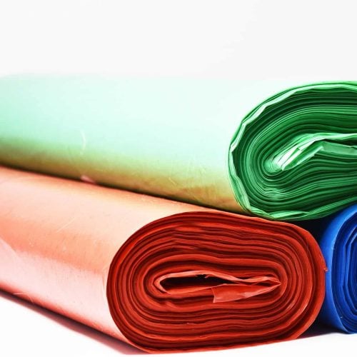 Worki na śmieci 160L a’25 LDPE niebieskie
